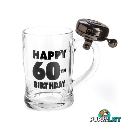 Happy 60th Birthday Bell Mug