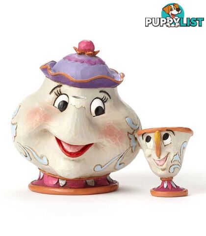 Jim Shore Disney Traditions - Mrs. Potts and Chip - A Mother's Love - Disney Traditions - 0045544823234