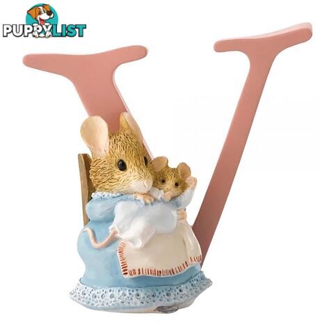 Beatrix Potter Alphabet - Letter V â Hunca Munca and Baby - Peter Rabbit - 720322150145