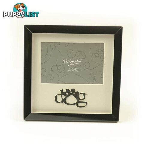 Tallulah â Black Dog Photo Frame