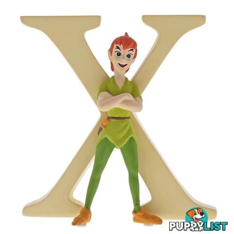 Disney Enchanting Alphabet X - Peter Pan Figurine - Disney Enchanting - 720322295693