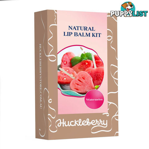 Make Your Own Lip Balm Kit - Watermelon - Huckleberry - 9354901000074