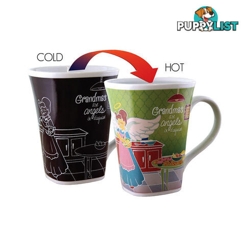 Ollee Bee Colour Changing Story Mugs - Grandma