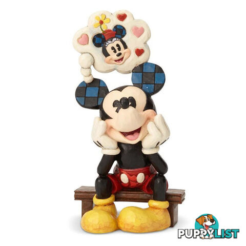 Disney Traditions - 17.5cm/7" Mickey, Thinking of You - Disney Traditions - 0045544973458