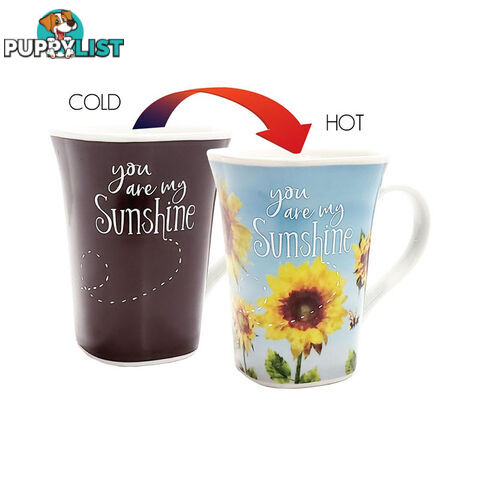 Ollee Bee Colour Changing Story Mugs - Sunshine