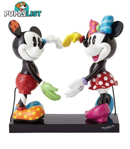 Britto Disney Mickey And Minnie Large Figurine - Britto - 045544888516