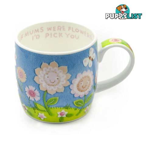 Royal Worcester Mug - If Mom Were Flowers I'd Pick You - Royal Worcester - 749151518216