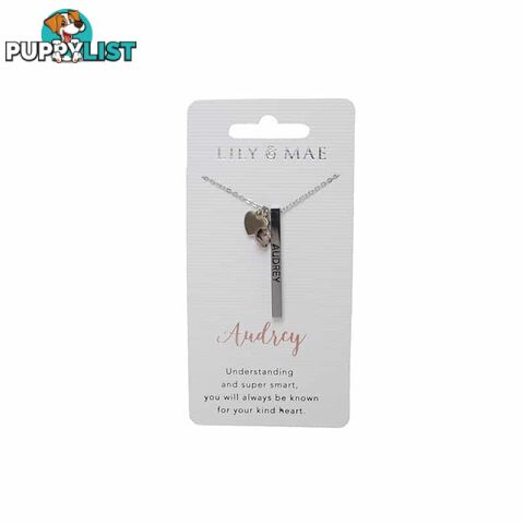 Artique - Personalised Necklace - Audrey