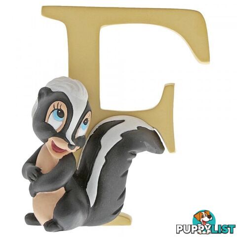 Disney Enchanting Alphabet F - Flower Skunk Figurines - Disney Enchanting - 720322295518