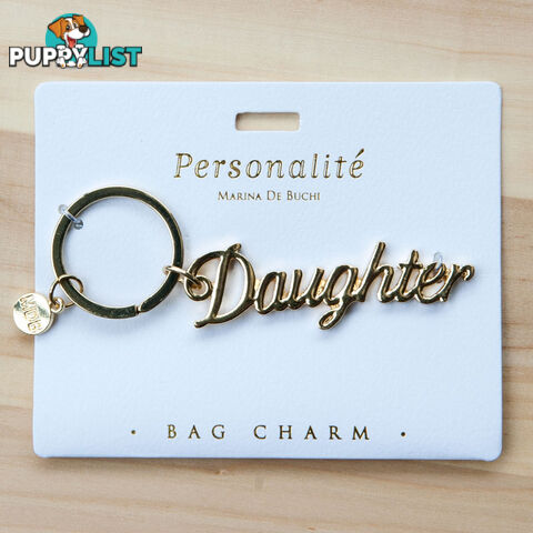 Bag Charm Keyring - Daughter - Marina De Buchi - 664540470046