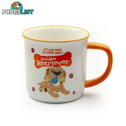 Wags & Whiskers Mugs - Golden Retriever - History & Heraldry - 886767160016