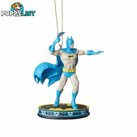 Jim Shore DC Comics - Batman Hanging Ornament - Enesco - 028399158256