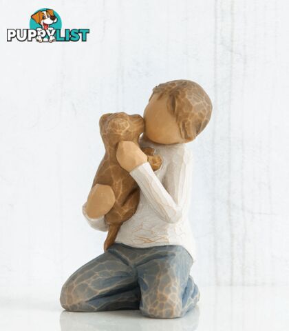 Willow Tree - Kindness Boy Figurine (lighter skin tone and hair colour) - Above all, kindness - Willow Tree - 638713262172