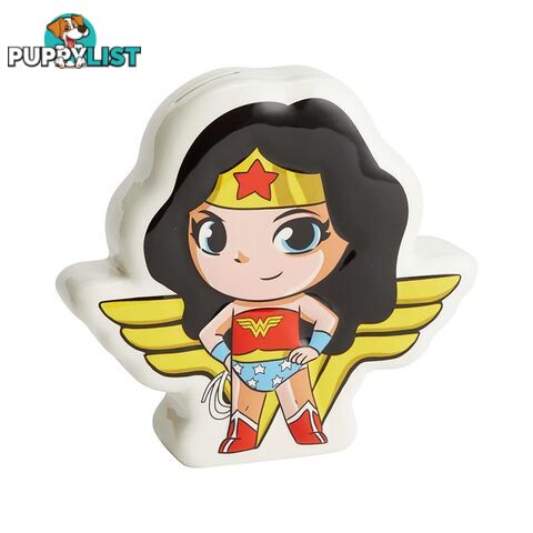 DC Super Friends - Wonder Woman Money Bank - Enesco - 028399139729