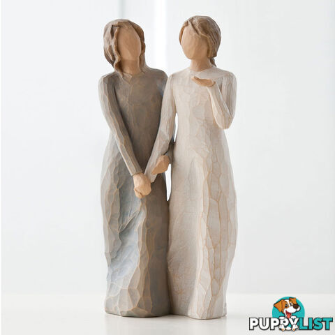 Willow Tree - My sister, my friend Figurine - Walk with me. And along the way, we'll share... everything - Willow Tree - 638713176776