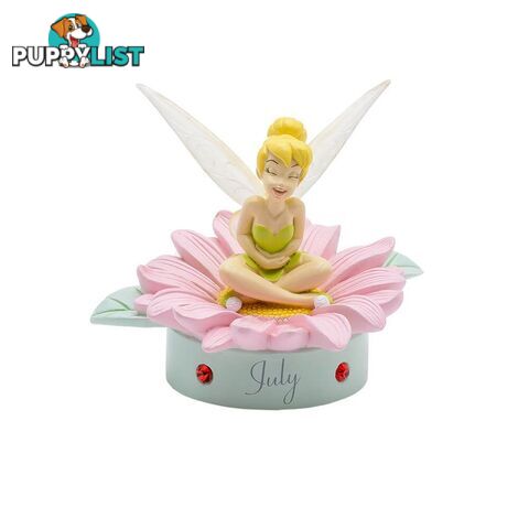 TINKER BELL: BIRTHSTONE SCULPTURE - JULY - Disney Gifts - 5017224916463