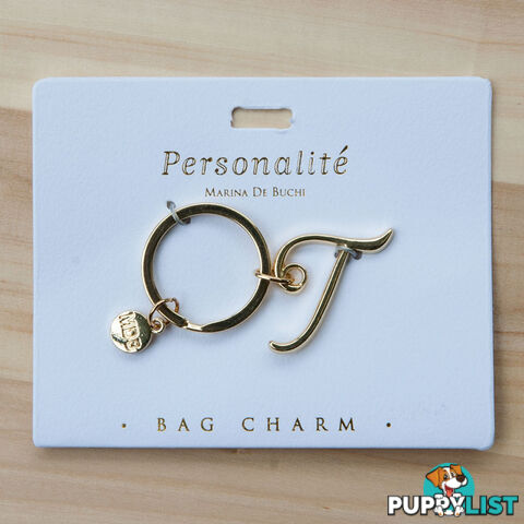 Bag Charm Keyring - T - Marina De Buchi - 664540471630