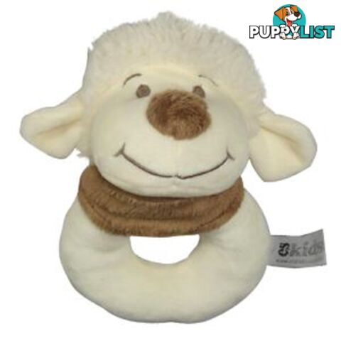 ES Kids - Plush Sheep Ring Rattle