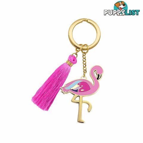 Beyond Charms Keychain - Flamingo - Beyond Charms - 9316188090742