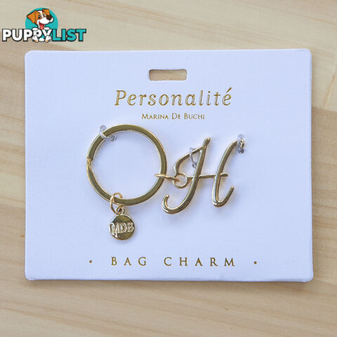 Bag Charm Keyring - H - Marina De Buchi - 664540470633