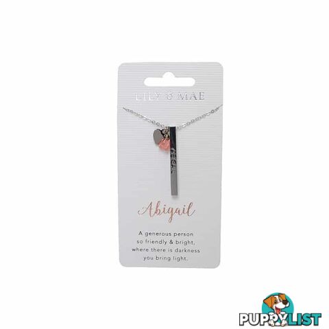 Artique - Personalised Necklace - Abigail