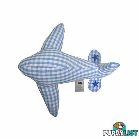 ES Kids - Blue Aeroplane Rattle - 20cm