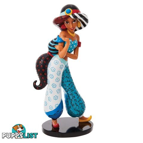 Disney by Britto Jasmine Large Figurine, 19cm Height. - Disney by Britto - 028399318858