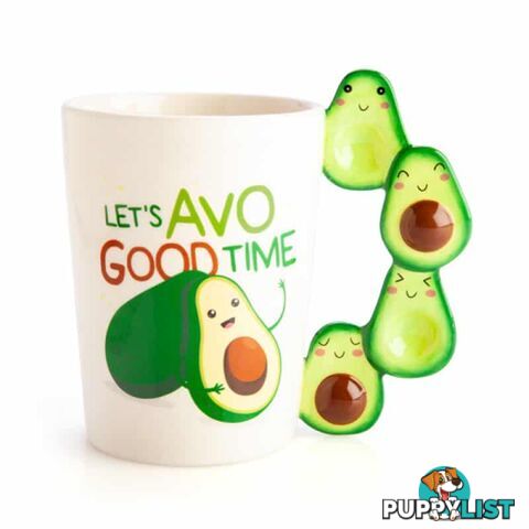 MDI Avocado 3D Handle Mug - MDI - 9318051133082