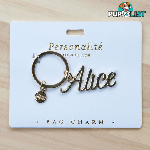 Bag Charm Keyring - Alice - Marina De Buchi - 664540470091