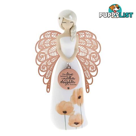 You Are An Angel Figurine -Â Â Floral Mother and Daughter - You Are An Angel - 9316188087599