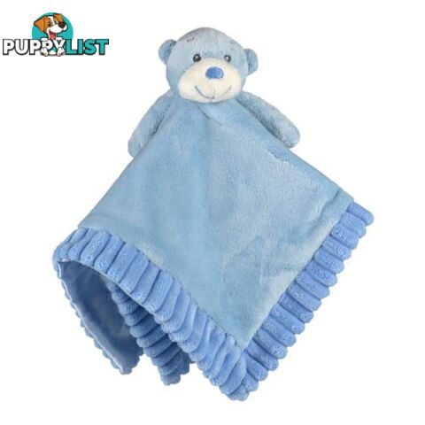 Korimco Baby Blanket Comfy Blue - Korimco - 9312552594427