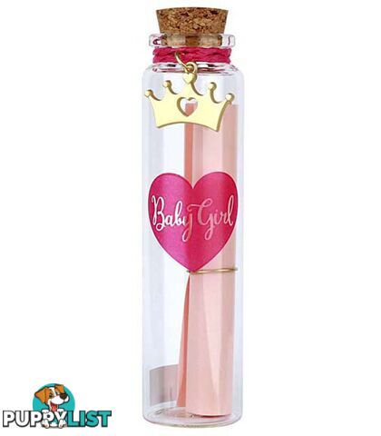 You Are An Angel - Baby Girl Wish Bottle - Message in a Bottle