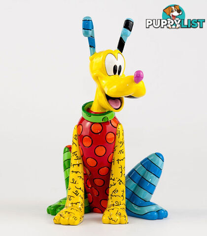 Britto Disney Pluto Large Figurine - Britto - 045544622325