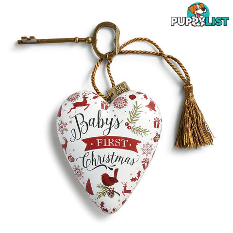 Art Hearts Baby's First Christmas