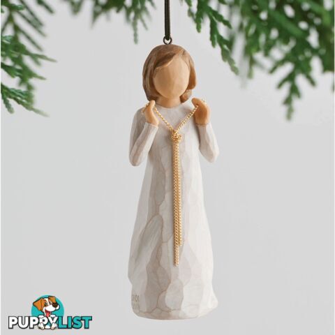 Willow Tree - Truly Golden Ornament - Your friendship is truly golden - Willow Tree - 638713285256