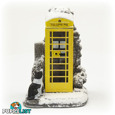 Lilliput Lane Telephone Box Yellow Splash - Lilliput Lane - 712203035863