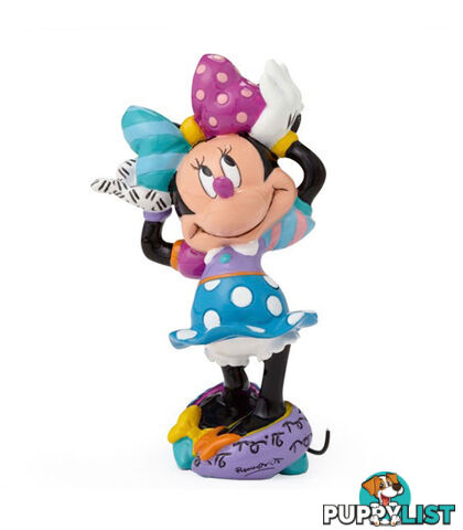 Britto Disney Arms up Minnie Mouse Mini Figurine - Britto - 045544820790