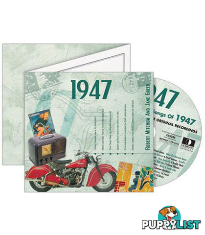 1947 Classic Years CD Card