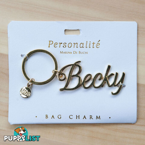 Bag Charm Keyring - Becky - Marina De Buchi - 664540470206