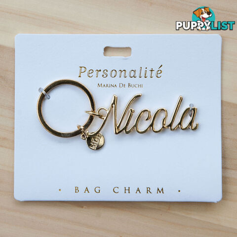 Bag Charm Keyring - Nicola - Marina De Buchi - 664540471289