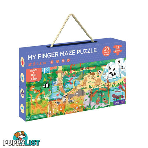 MierEdu My Finger Maze Puzzle - At The Zoo, Creative Toys - mierEdu - 9352801000668