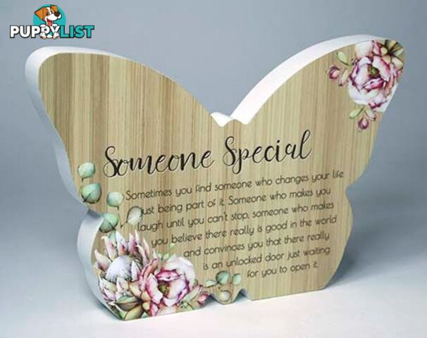 Bunch Of Joy Butterfly Plaque Someone Special