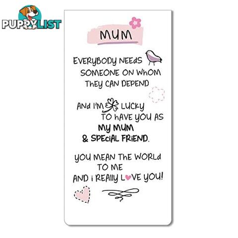 Inspired Words Magnetic Bookmarks - Mum - WPL - 5019278994404