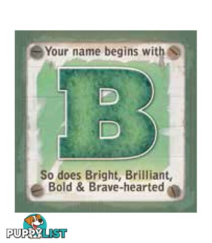 Personalised Cuppa Coasters - B (Male)