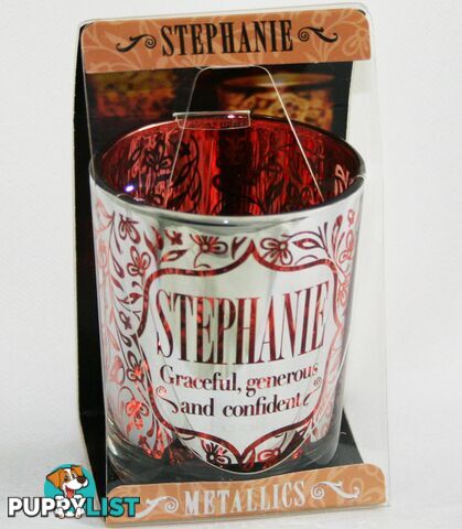 Personalised Candle Pot â Stephanie