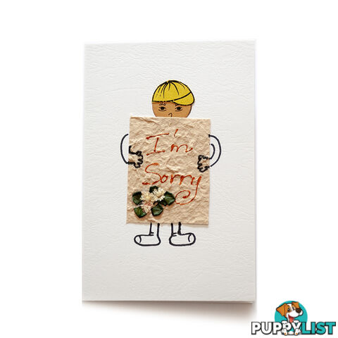 Handcrafted Greeting Card - I'm Sorry 10 x 15 cm - Duc Quyen - 8935086099148