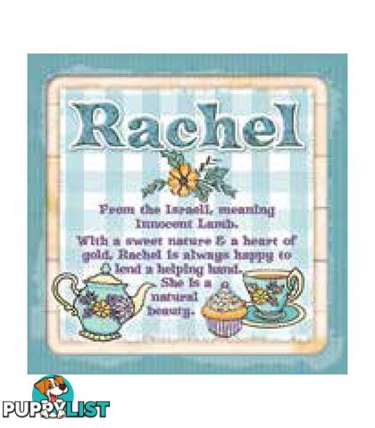 Personalised Cuppa Coasters - Rachel