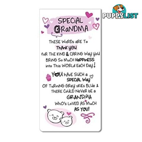 Inspired Words Magnetic Bookmarks - Special Grandma - WPL - 5019278994480