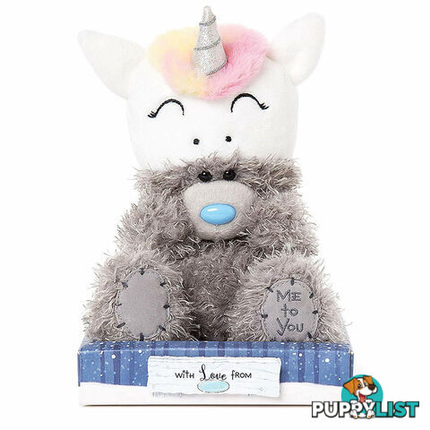 Me to You - Tatty Teddy Bear With Unicorn Hat Plush - Me to You - 5035924646992