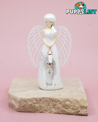 You Are An Angel Figurine -Â Healing - Clear Quartz - You Are An Angel - 9316188092869